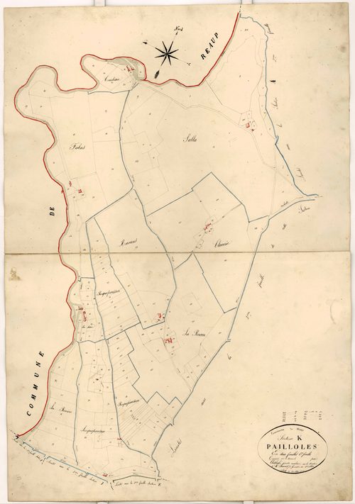 Plan napoléonien-K1 Pailloles, Mézin