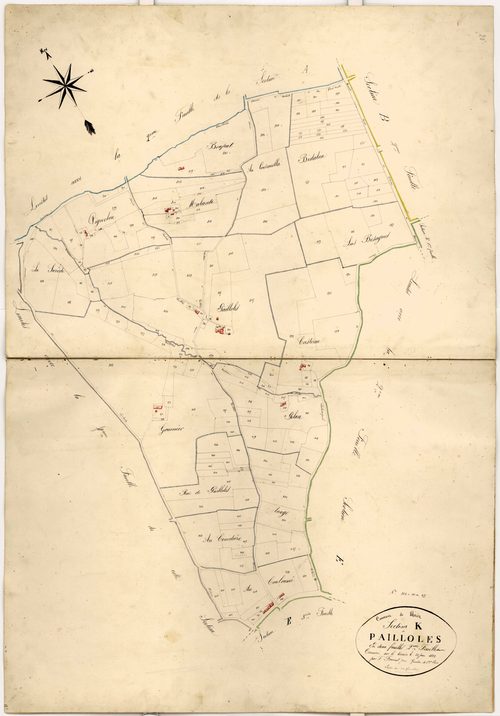 Plan napoléonien-K2 Pailloles, Mézin