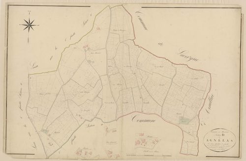 Plan napoléonien, atlas-D1 Agnélas, Miramont-de-Guyenne