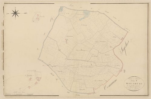 Plan napoléonien, atlas-F2 Malabeau, Miramont-de-Guyenne