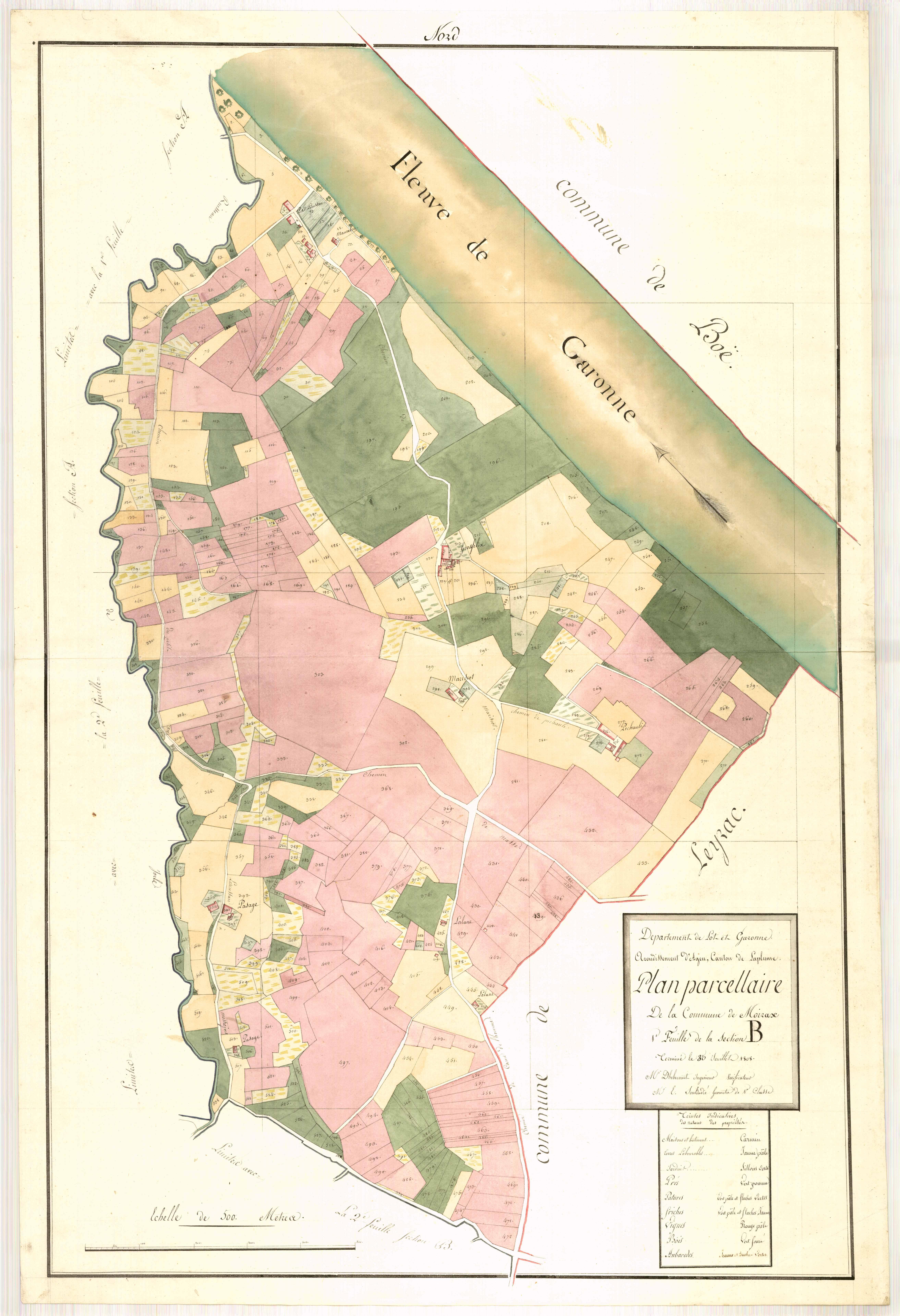 Plan primitif, atlas-B1, Moirax