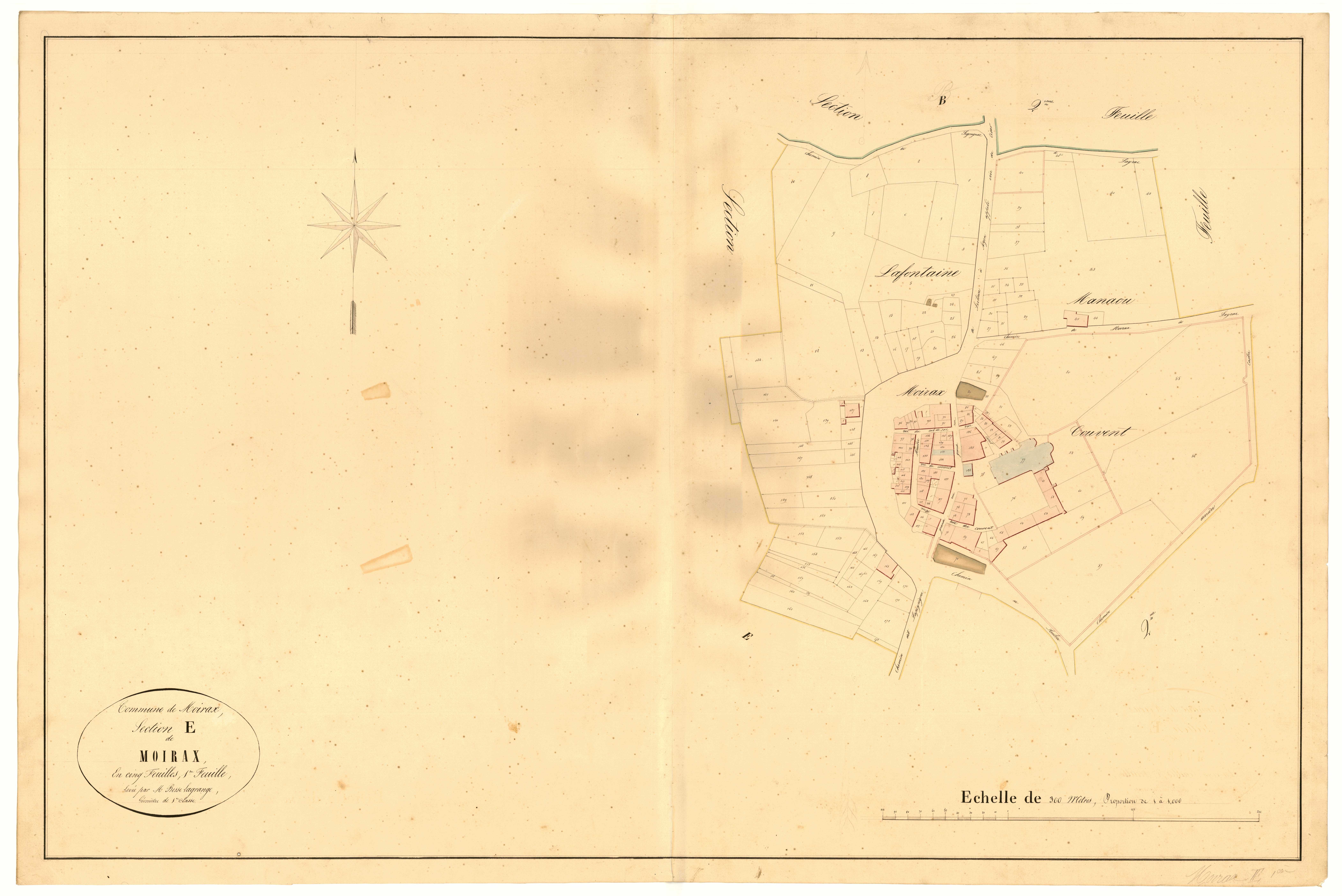 Plan napoléonien, atlas-E1 Moirax, Moirax