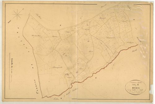 Plan napoléonien, atlas-E5 Moirax, Moirax