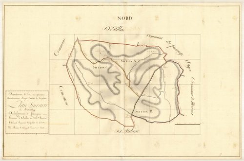 Plan primitif, atlas-TA, Ségougnac (voir Moirax)