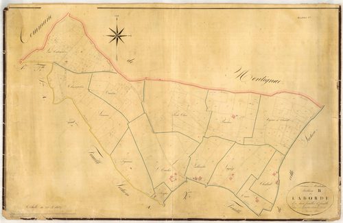 Plan napoléonien-B1 Laborde, Monbahus