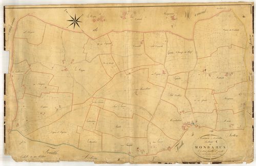 Plan napoléonien-C1 Monbahus, Monbahus