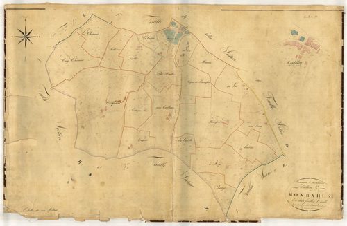 Plan napoléonien-C2 Monbahus, Monbahus