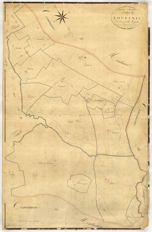 Plan napoléonien-E2 Loupinat, Monbahus