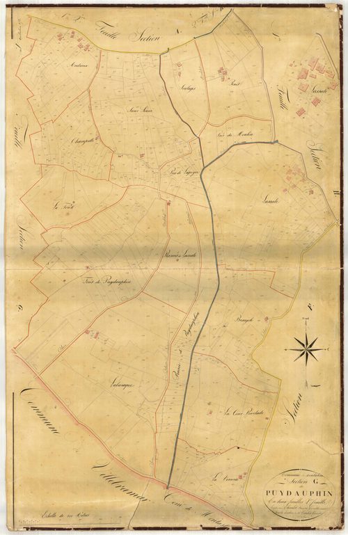 Plan napoléonien-G2 Puydauphin, Monbahus