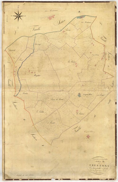 Plan napoléonien-H1 Les Très-Fonds, Monbahus