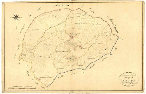 Plan napoléonien, atlas-A2 Laspeyres, Monbalen