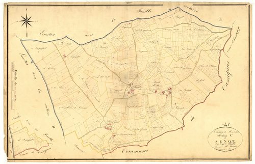 Plan napoléonien, atlas-C Senot, Monbalen