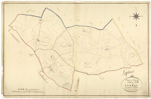 Plan napoléonien, atlas-C1 Perrot, Moncaut