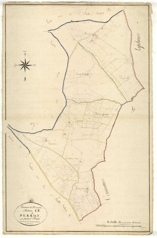 Plan napoléonien, atlas-C2 Perrot, Moncaut