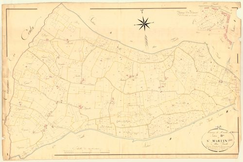 Plan napoléonien, atlas-B Saint-Martin, Monclar-d’Agenais