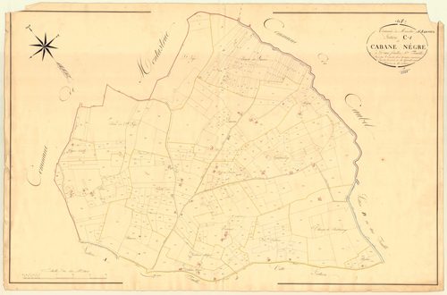 Plan napoléonien, atlas-C1 Cabane-Nègre, Monclar-d’Agenais