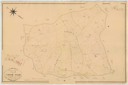 Plan napoléonien, atlas-C2 Cabane-Nègre, Monclar-d’Agenais