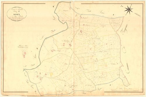 Plan napoléonien, atlas-F Born, Monclar-d’Agenais