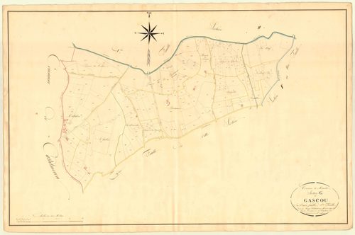 Plan napoléonien, atlas-G1 Gascou, Monclar-d’Agenais
