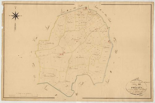 Plan napoléonien, atlas-H2 Prélats, Monclar-d’Agenais