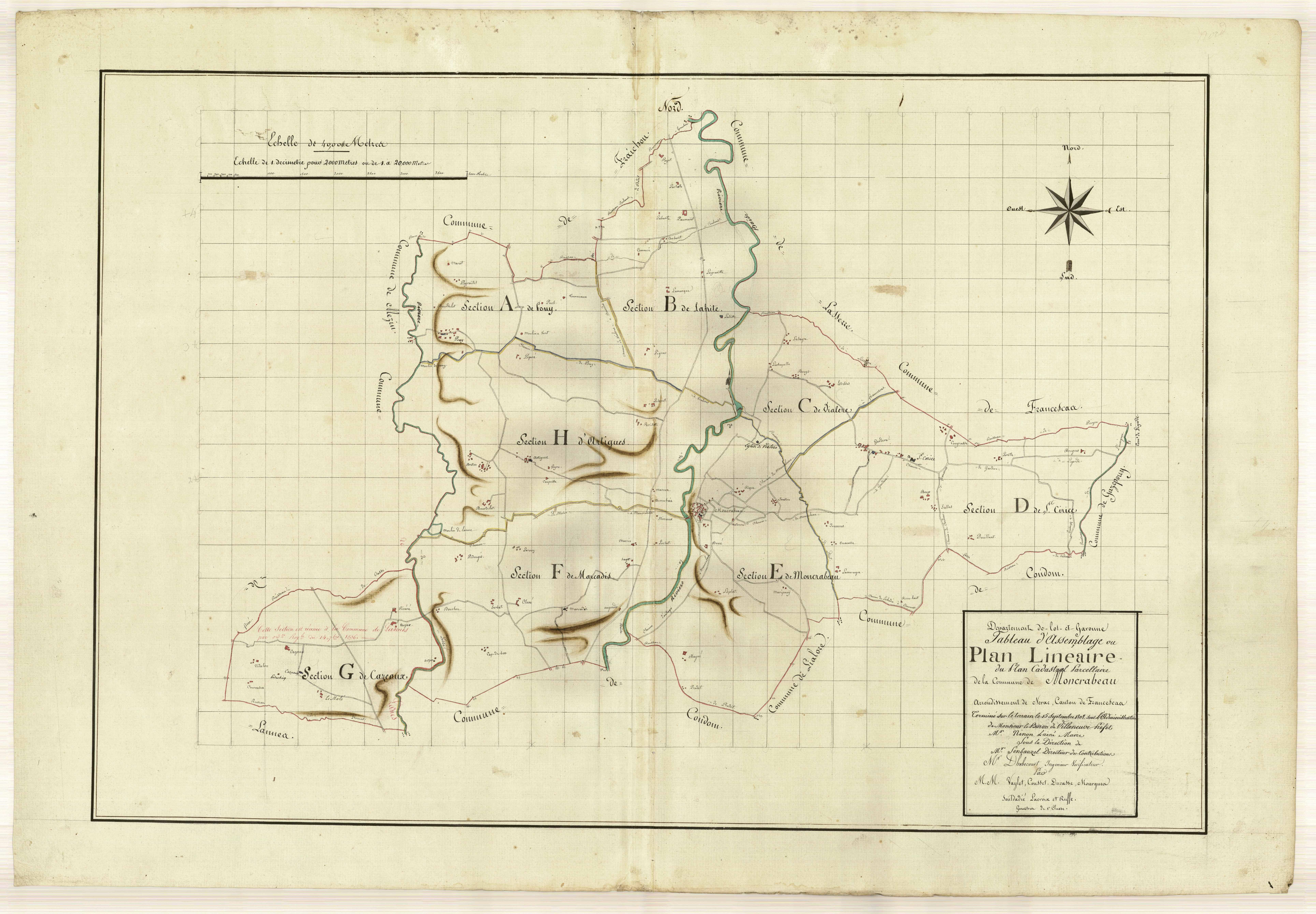 Plan primitif, atlas-TA, Moncrabeau