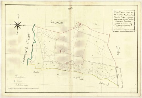 Plan primitif, atlas-A1 Pouy, Moncrabeau