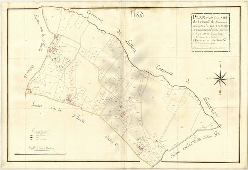 Plan primitif, atlas-C1 Vialère, Moncrabeau