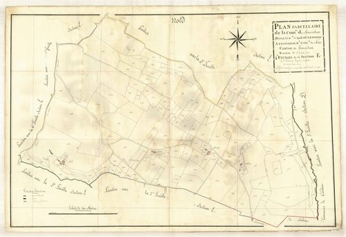 Plan primitif, atlas-E4 Moncrabeau, Moncrabeau