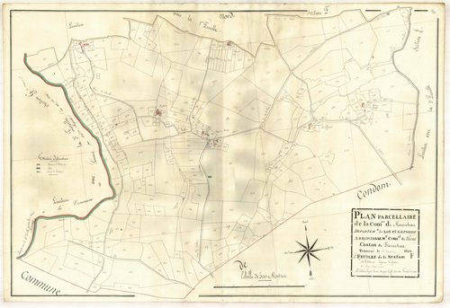 Plan primitif, atlas-F2 Marcadis, Moncrabeau