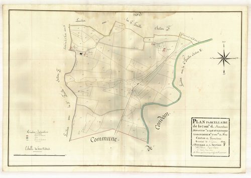 Plan primitif, atlas-F3 Marcadis, Moncrabeau