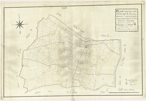 Plan primitif, atlas-H4 Artigues, Moncrabeau
