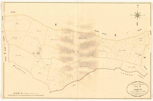 Plan napoléonien, atlas-E2 Terrette, Moncrabeau