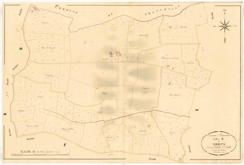 Plan napoléonien, atlas-E3 Terrette, Moncrabeau