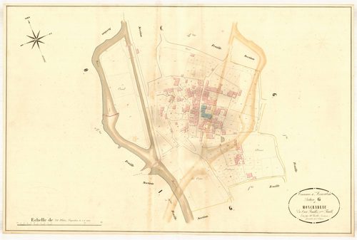 Plan napoléonien, atlas-G3 Moncrabeau, Moncrabeau
