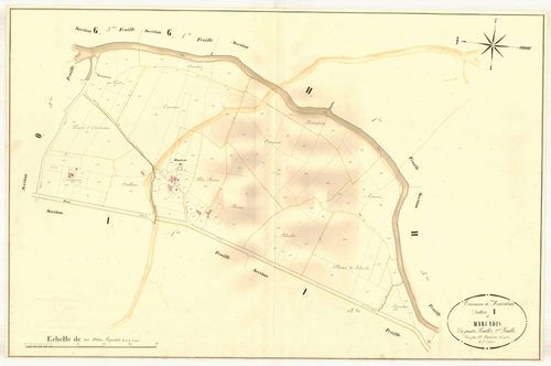 Plan napoléonien, atlas-I2 Marcadis, Moncrabeau