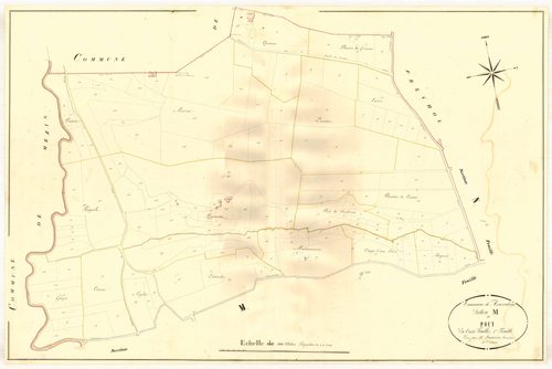 Plan napoléonien, atlas-M1 Pouy, Moncrabeau