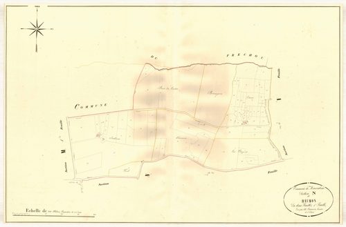 Plan napoléonien, atlas-N1 Haumon, Moncrabeau