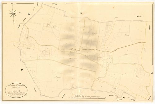 Plan napoléonien, atlas-O1 Lescout, Moncrabeau