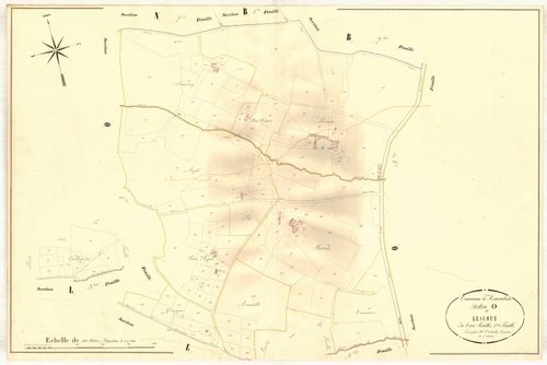 Plan napoléonien, atlas-O2 Lescout, Moncrabeau