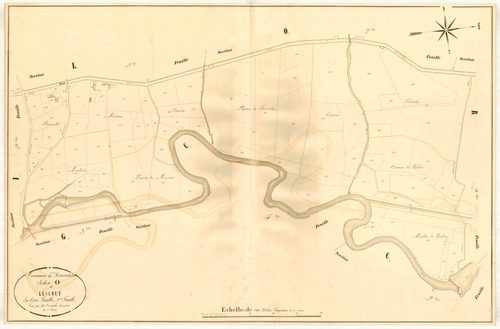 Plan napoléonien, atlas-O3 Lescout, Moncrabeau