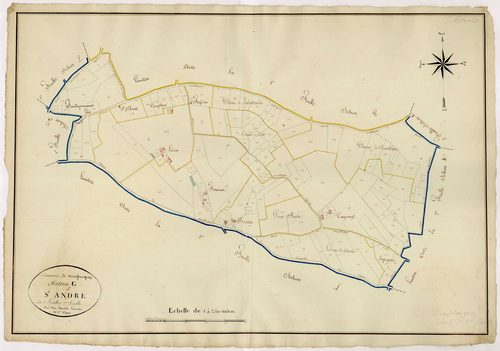 Plan napoléonien, atlas-G2 Saint-André, Monflanquin