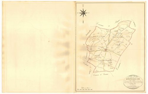 Plan napoléonien, atlas-TA, Montgaillard-en-Albret