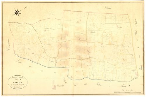 Plan napoléonien, atlas-A2 Hallier, Montgaillard-en-Albret