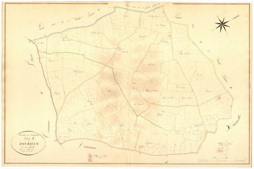 Plan napoléonien, atlas-C Jourdan, Montgaillard-en-Albret