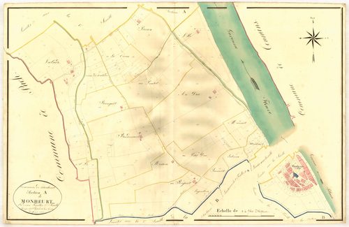Plan napoléonien, atlas-A2 Monheurt, Monheurt