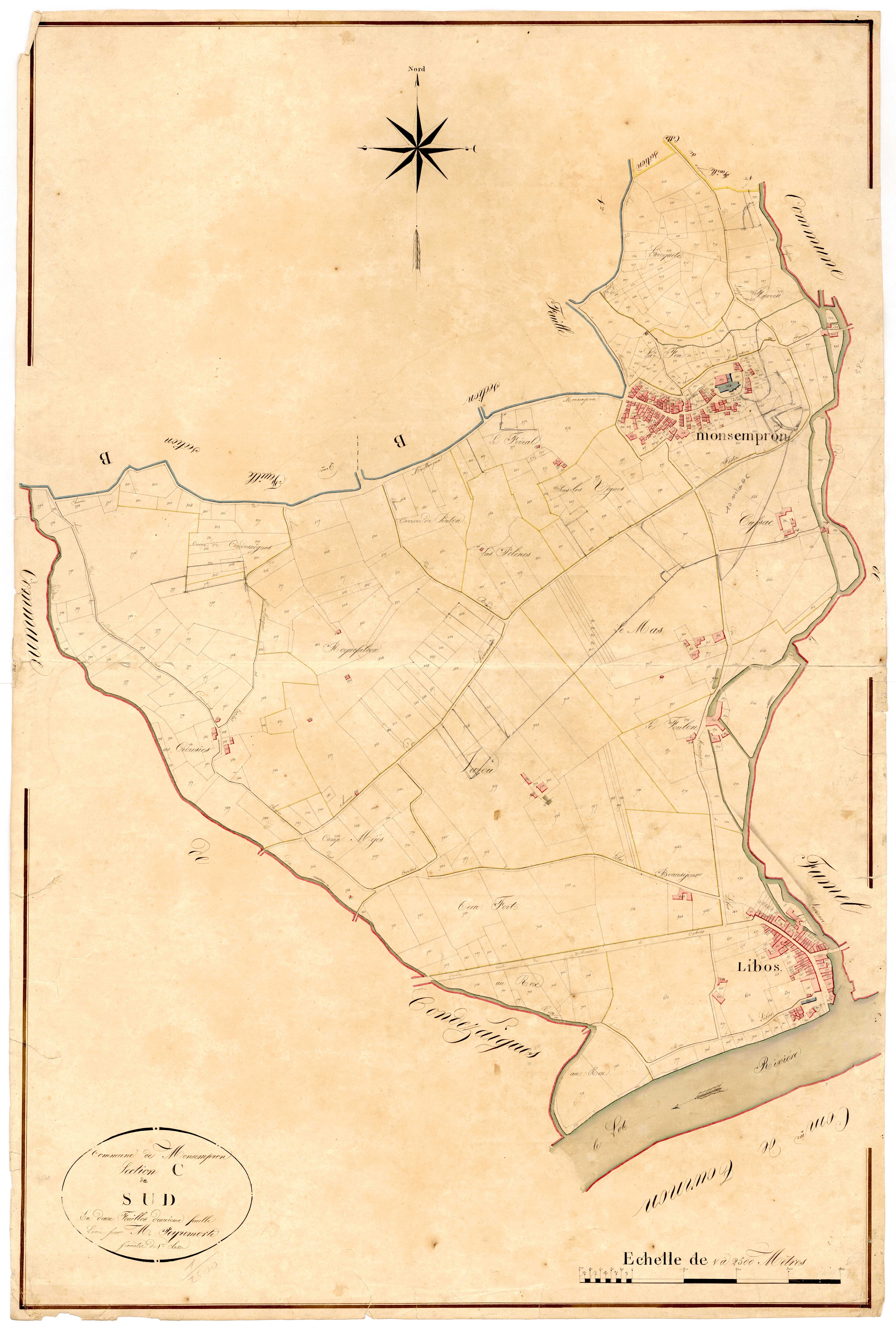 Plan napoléonien, atlas-C2 Sud, Monsempron-Libos