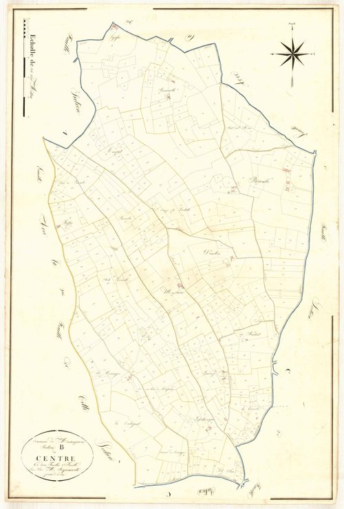 Plan napoléonien, atlas-B1 Centre, Monsempron-Libos