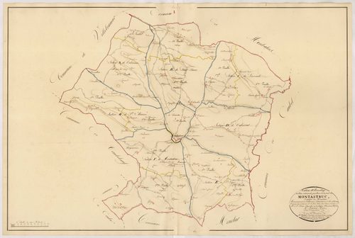 Plan napoléonien, atlas-TA, Montastruc