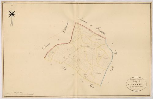 Plan napoléonien, atlas-A1 Cabannes, Montastruc
