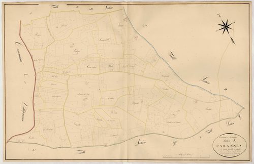 Plan napoléonien, atlas-A2 Cabannes, Montastruc